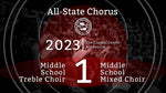 2023 All State Chorus Middle School Choirs