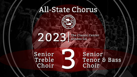2023 All State Chorus Senior Choirs