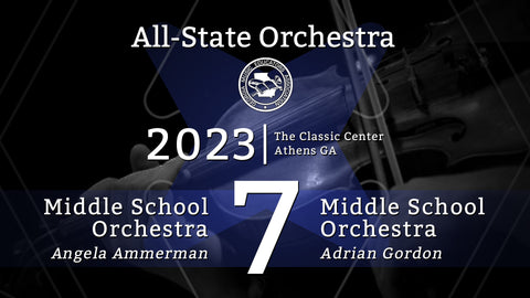 2023 All State Middle School Orchestras