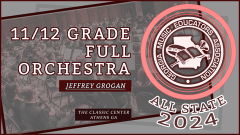 2024 All State - Grogan 11/12 Full Orchestra