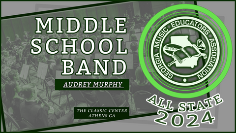 2024 All State - Murphy Middle School Band