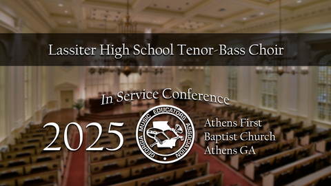 Lassiter High School Tenor-Bass Choir