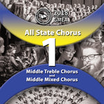 2018 All State - Group 1: Middle School Choirs