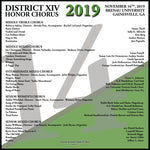 2019 District 14 Honor Chorus