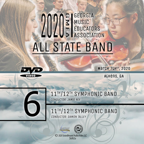 2020 All State Band - Group 6: Both 11/12 Symphonic Bands