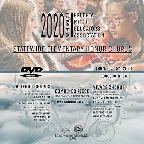 2020 Statewide Elementary Honor Chorus