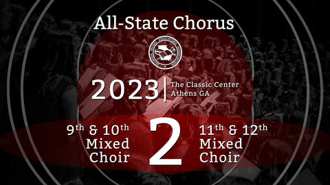 2023 All State Chorus Mixed Choirs