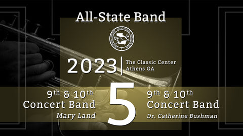 2023 All State Band 9/10 Concert Bands