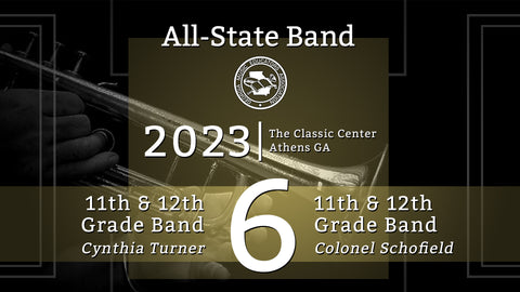 2023 All State Band 11/12 Symphonic Bands